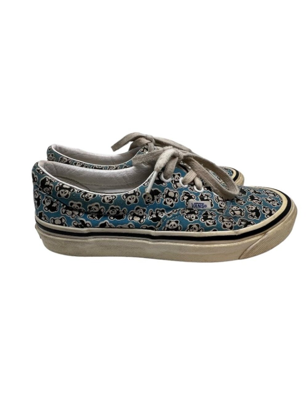 Vans Style 95 DX Anaheim Women's 7 507452 Panda Bear Print Rare Shoes Sneakers - Picture 2 of 12